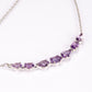 Collar de Plata con Amatista de Brasil