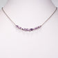 Collar de Plata con Amatista de Brasil