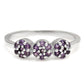 Anillo de Plata con Amatista de Brasil