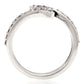 Anillo de Plata con Amatista de Brasil y Topacio Blanco