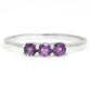 Anillo de Plata con Amatista de Brasil