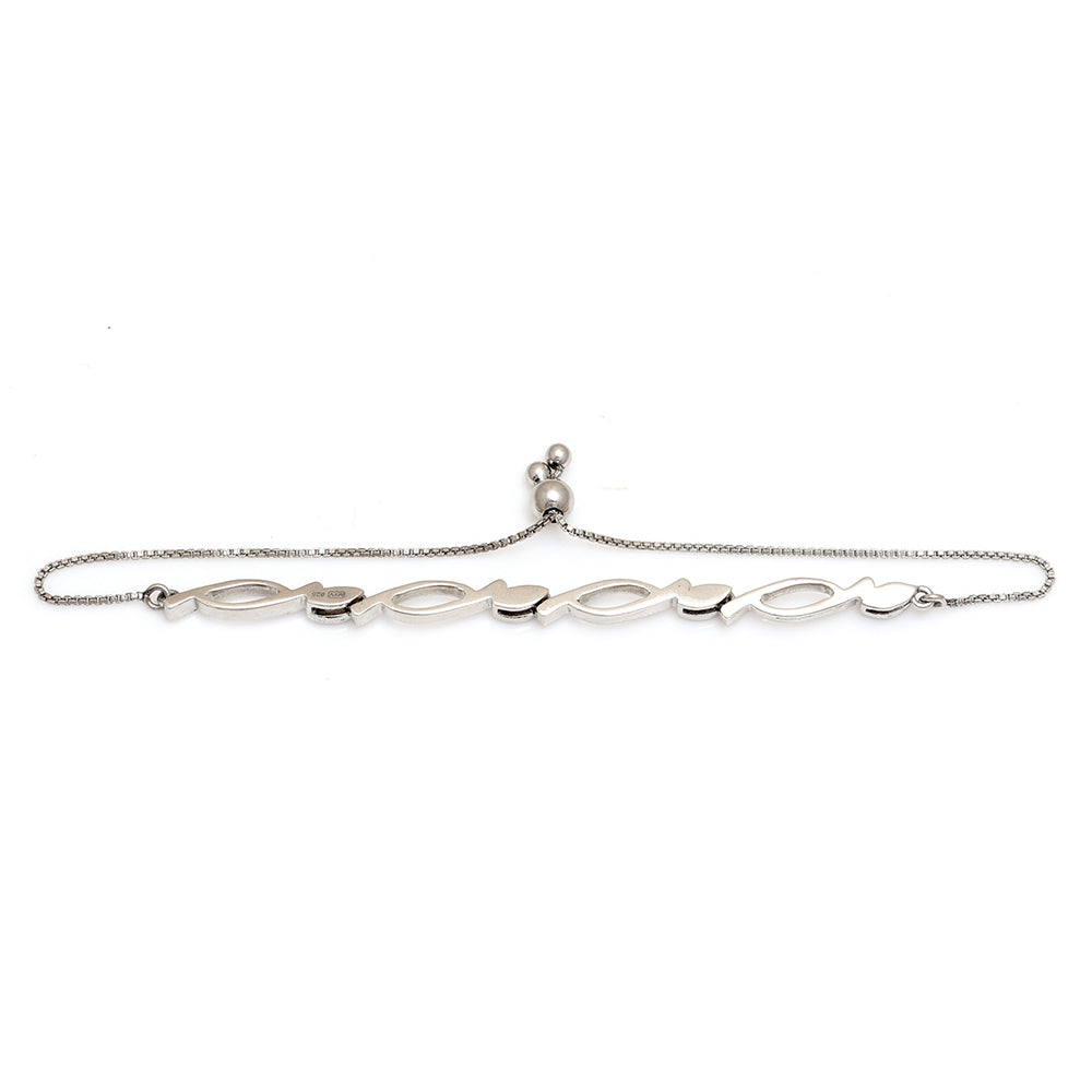 Pulsera de Plata con Amatista de Brasil