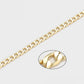 Pulsera de Aleación Bañado en Oro
