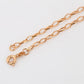 Cadena de Aleación Bañado en Oro ( Collar )