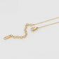 Collar de Aleación Bañado en Oro con Cristal Emporia® Rojo y Cristal Emporia® Verde