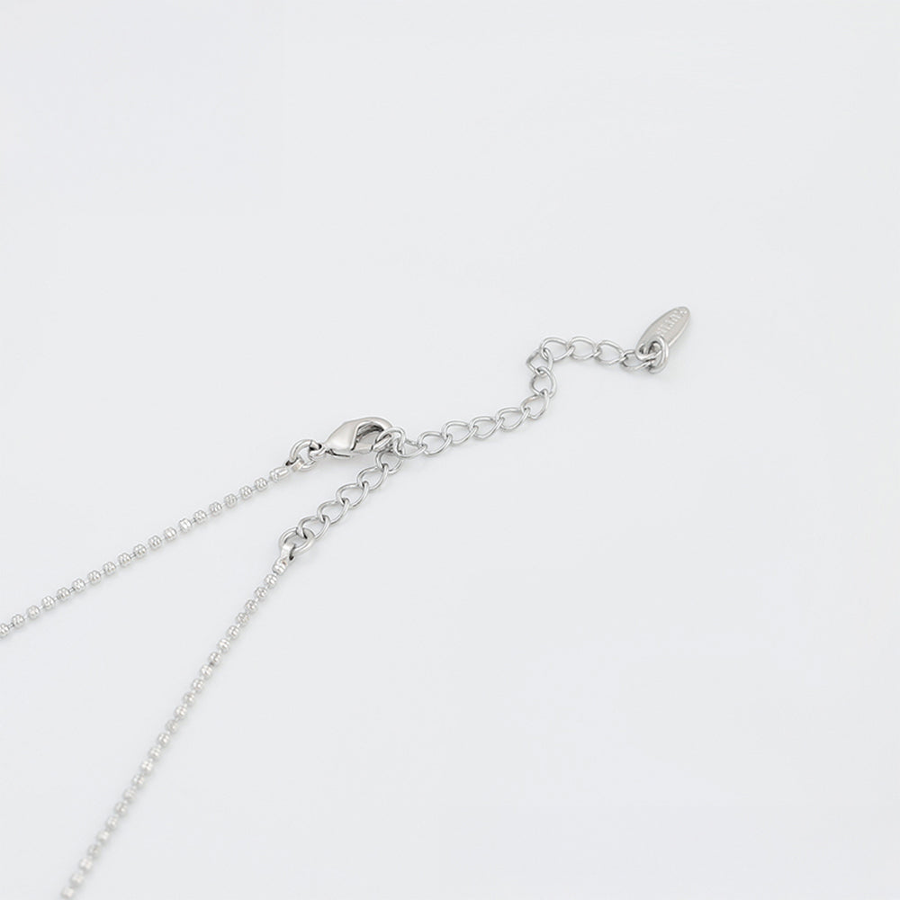 Collar de Aleación Bañado en Oro con Cristal Emporia® Rosa 7 