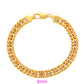 Pulsera de Aleación Bañado en Oro