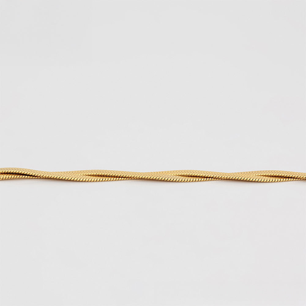 Collar de Aleación Bañado en Oro 6 