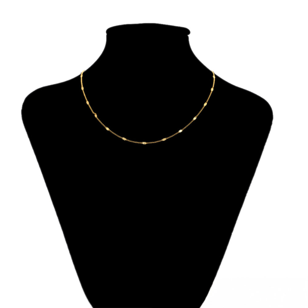 Collar de Aleación Bañado en Oro 6 