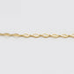 Pulsera de Aleación Bañado en Oro