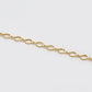 Pulsera de Aleación Bañado en Oro
