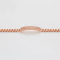 Pulsera de Aleación Bañado en Oro con Cristal Emporia® Blanco