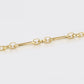 Pulsera de Aleación Bañado en Oro