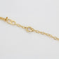 Pulsera de Aleación Bañado en Oro con Cristal Emporia® Blanco
