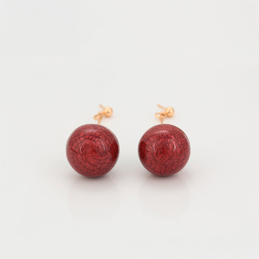 Pendientes de Aleación Bañado en Oro con Cristal Emporia® Verde 4 