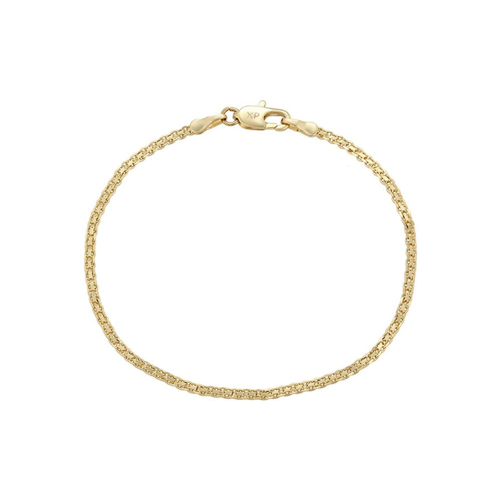 Pulsera de Aleación Bañado en Oro 2 