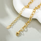 Collar de Aleación Bañado en Oro