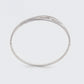 Pulsera de Aleación Bañado en Oro con Cristal Emporia® Blanco
