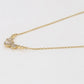 Collar de Aleación Bañado en Oro con Cristal Emporia® Blanco