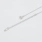 Collar de Aleación Bañado en Oro con Cristal Emporia® Púrpura y Perla de cristal