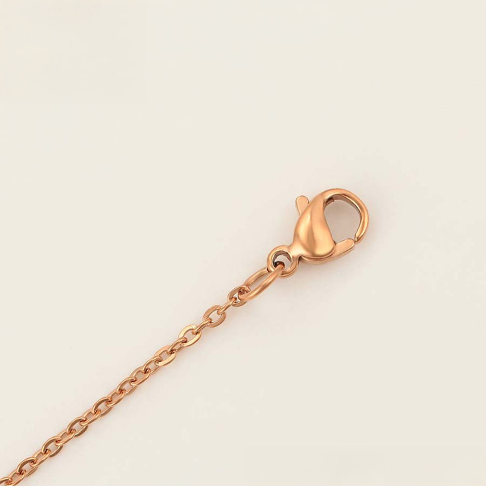 Conjunto de Aleación Bañado en Oro ( Collar +Pulsera ) 2 