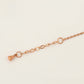 Conjunto de Aleación Bañado en Oro ( Collar +Pulsera )