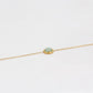 Pulsera de Aleación Bañado en Oro con Cristal Emporia® Verde
