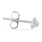 Pendientes de Plata con Diamante