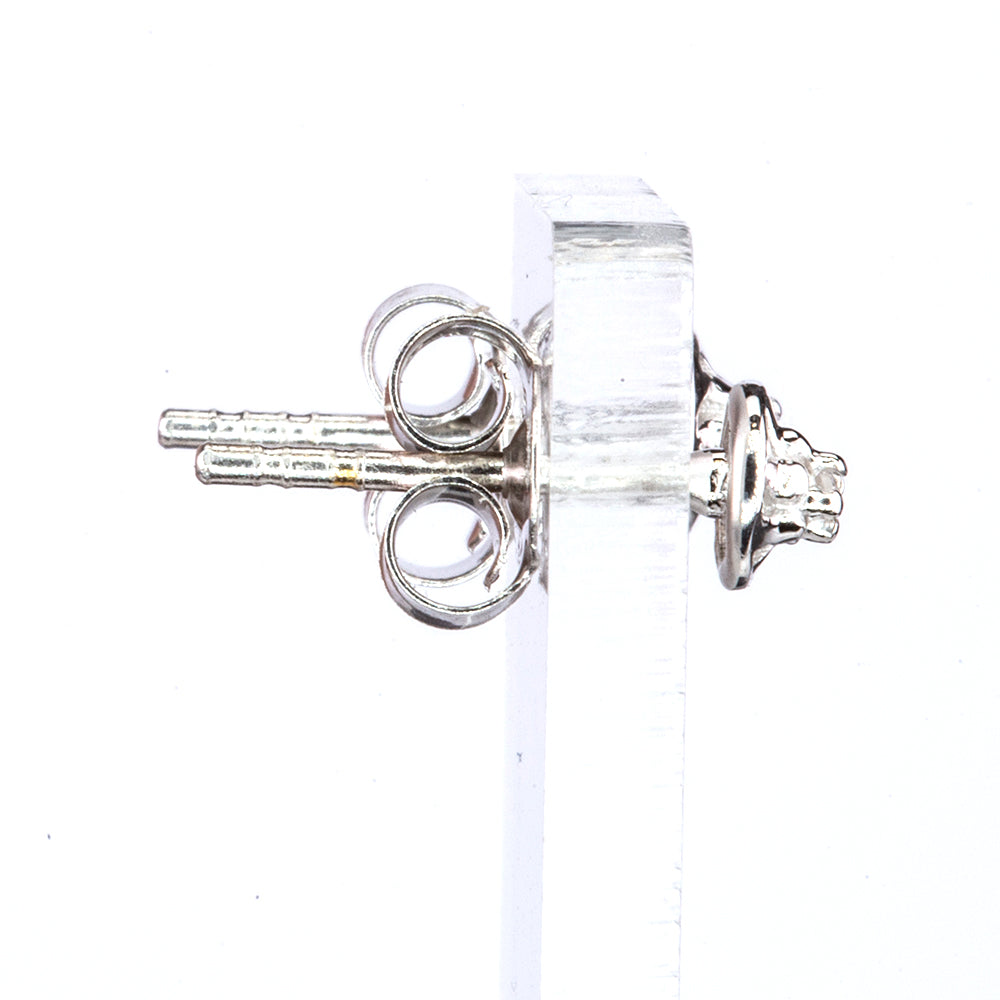 Pendientes de Plata con Diamante