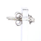 Pendientes de Plata con Diamante
