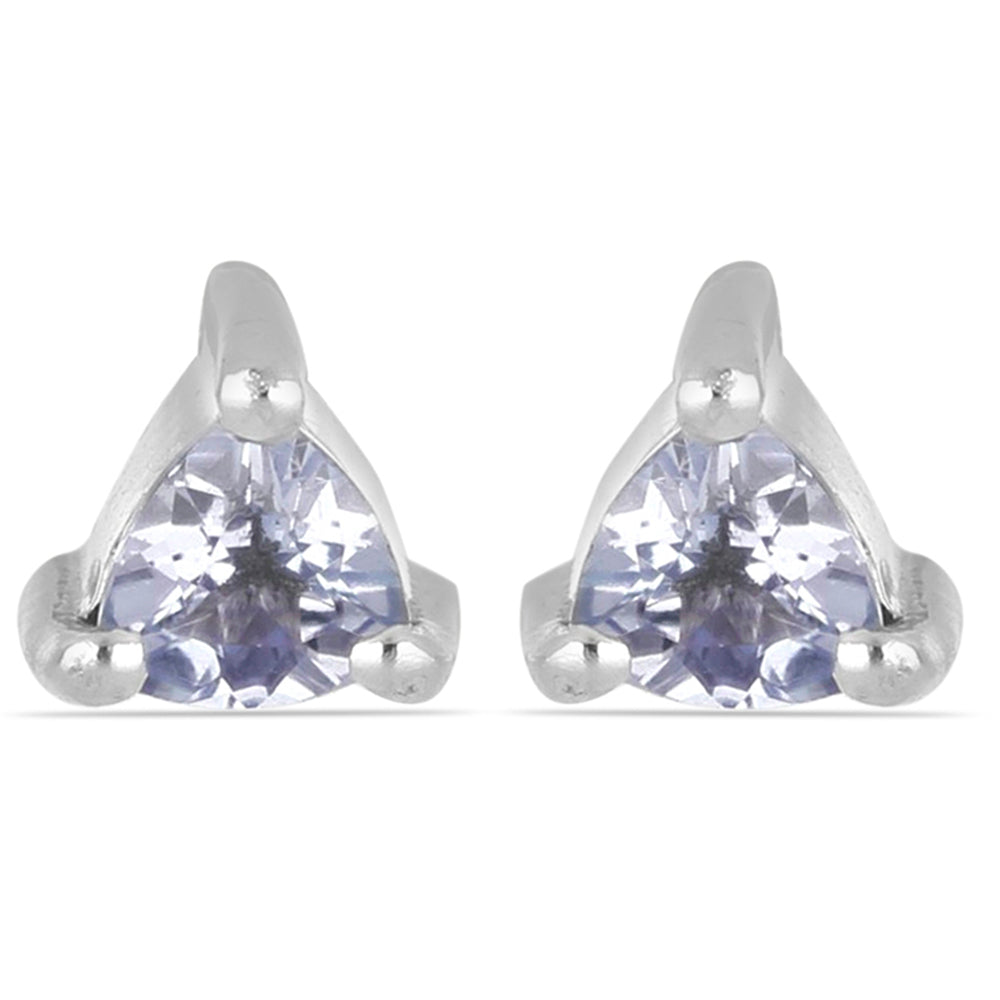 Pendientes de Plata con Tanzanita 1 