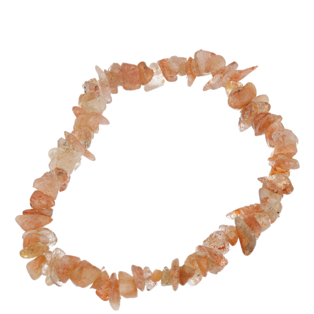 Pulsera Pepita con Piedra Solar Naranja de Oregon 1 