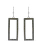 Pendientes de Plata con Marcasita de Austria