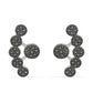 Pendientes de Plata con Marcasita de Austria