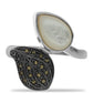 Anillo de Plata con Marcasita de Austria y Madreperla