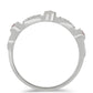 Anillo de Plata con Rubí de Madagascar y Topacio Blanco