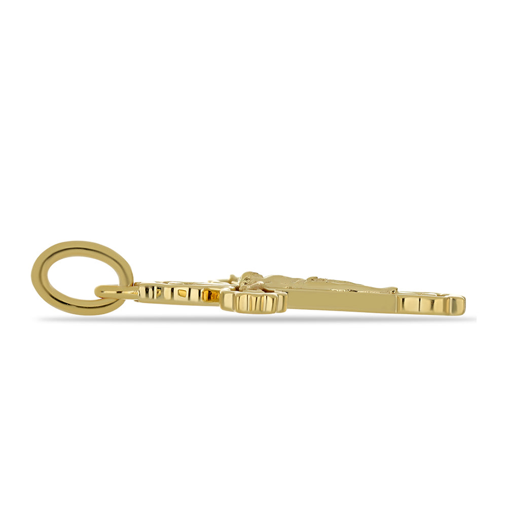 Cruz Colgante de Oro 9K 2 