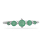 Anillo de Plata con Esmeralda de Brasil