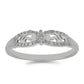 Anillo de Plata con Diamante blanco