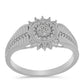 Anillo de Plata con Diamante blanco