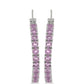 Pendientes de Plata con Amatista Rosa de Francia