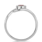 Anillo de Plata con Rubí de Madagascar