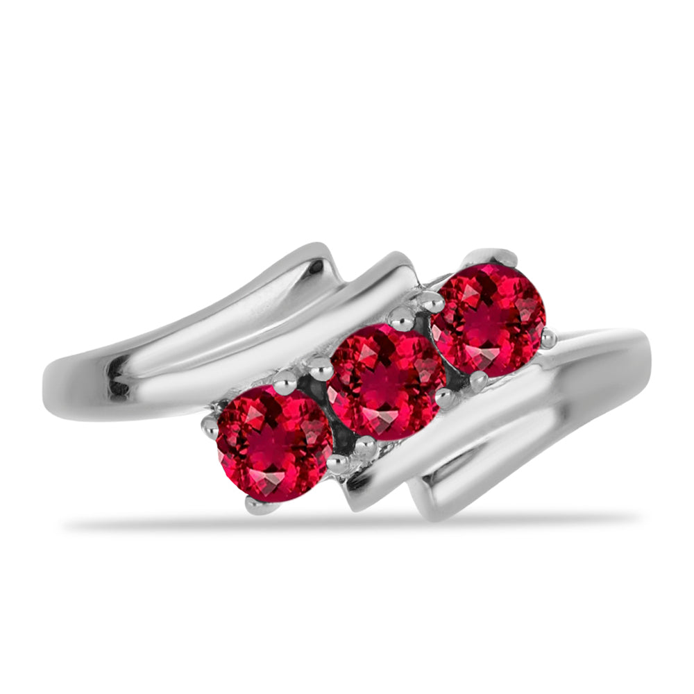 Anillo de Plata con Rubelita de Cruzeiro 1 
