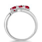 Anillo de Plata con Rubelita de Cruzeiro