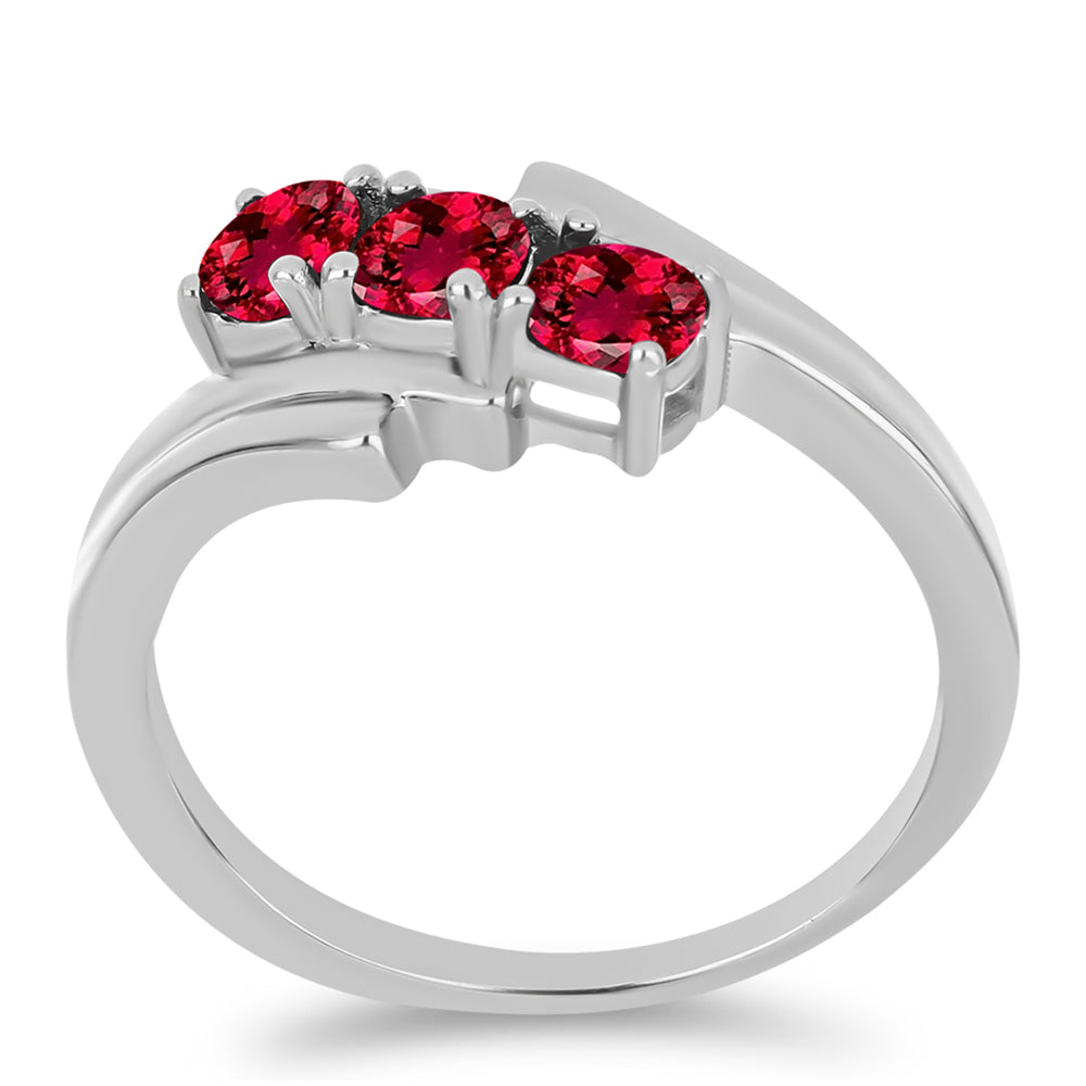 Anillo de Plata con Rubelita de Cruzeiro 3 