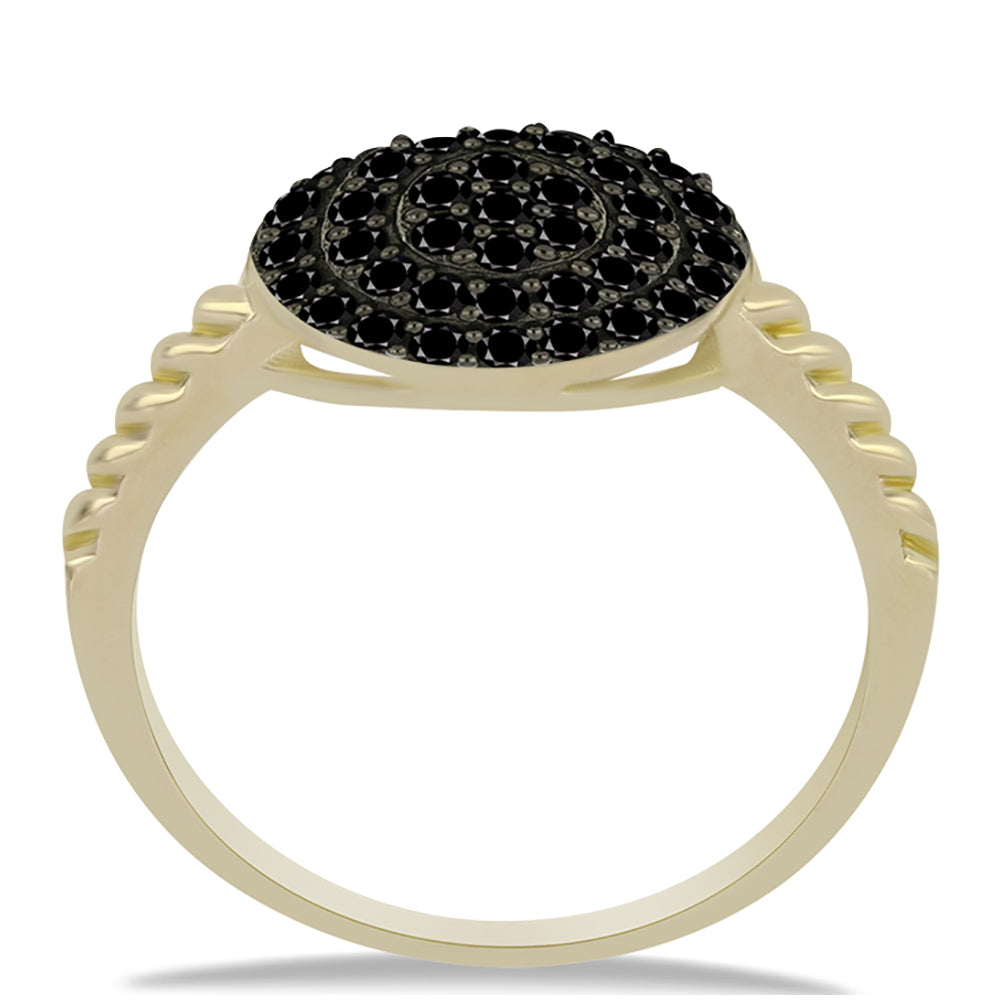 Anillo de Plata Bañada en Oro