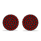 Pendientes de Plata con Granate Barton