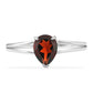 Anillo de Plata con Granate Barton