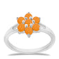 Anillo de Plata con Jade Amarillo