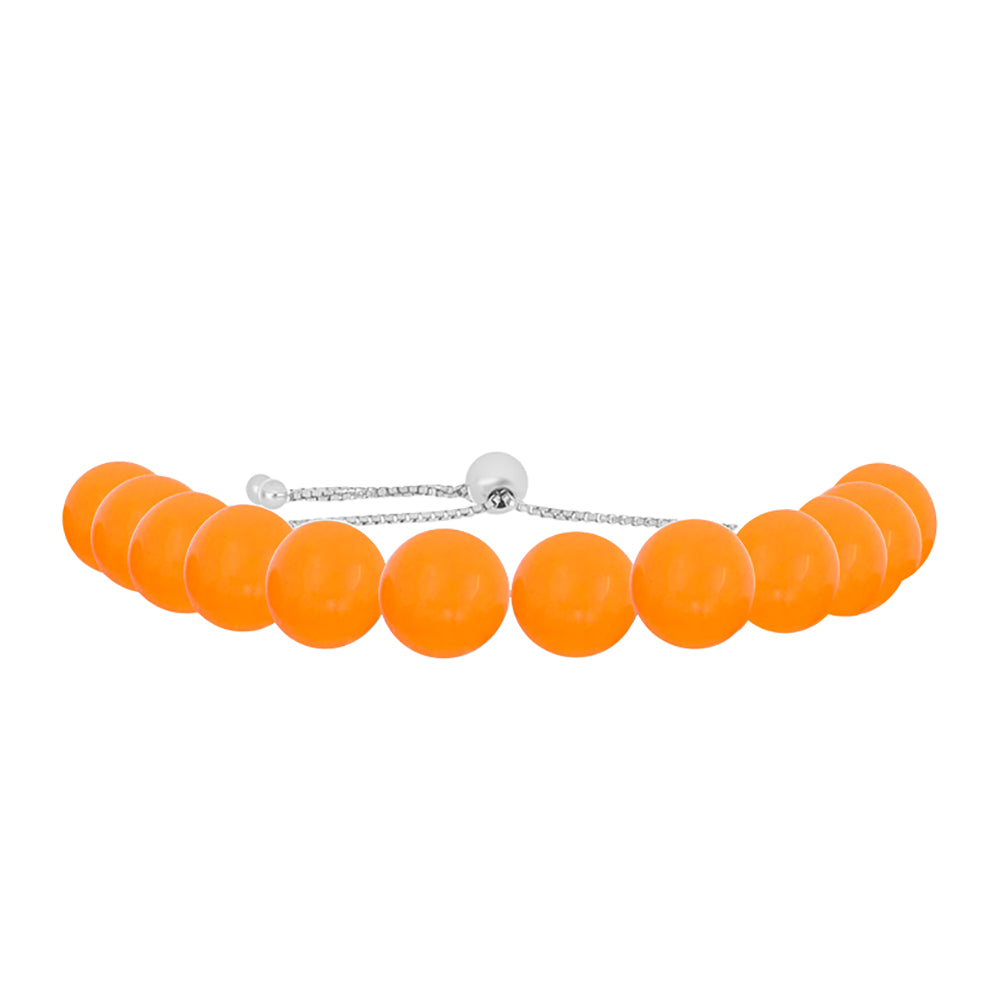 Pulsera de Plata con Jade Amarillo 2 
